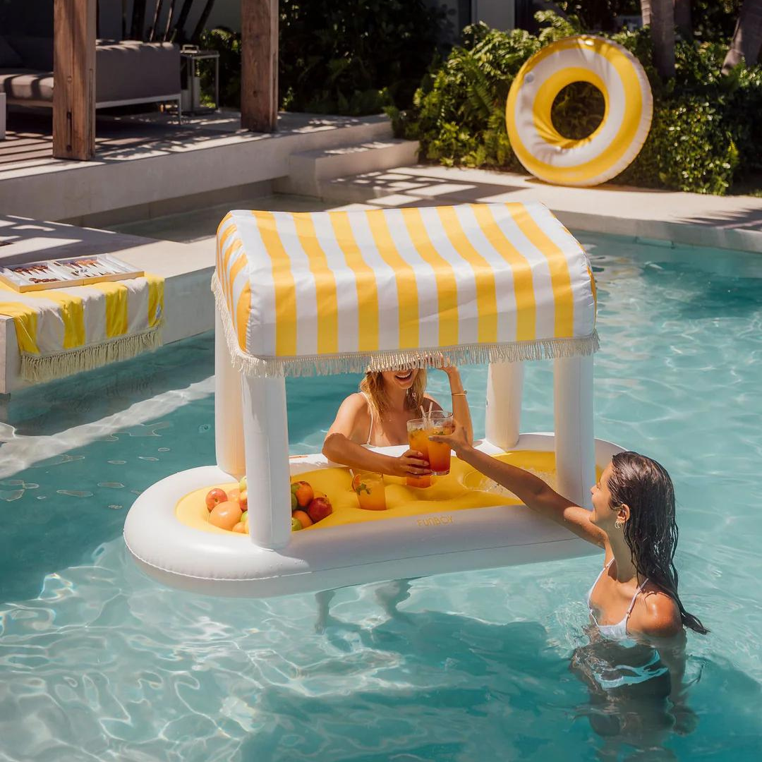 Floating Cabana Bar + Tube Bundle