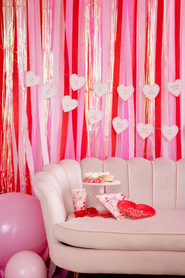 VALENTINE SCATTER PAPER PARTY CUPS