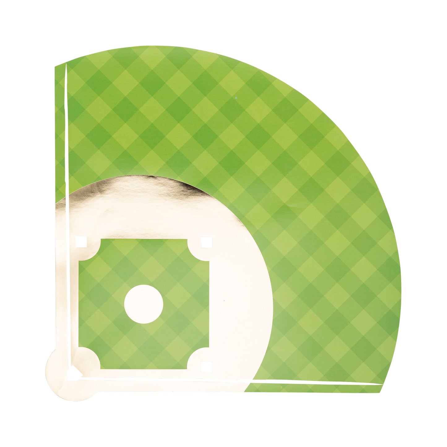 BASEBALL DIAMOND PAPER PLACEMAT