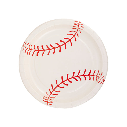 BASEBALL PAPER PLATE