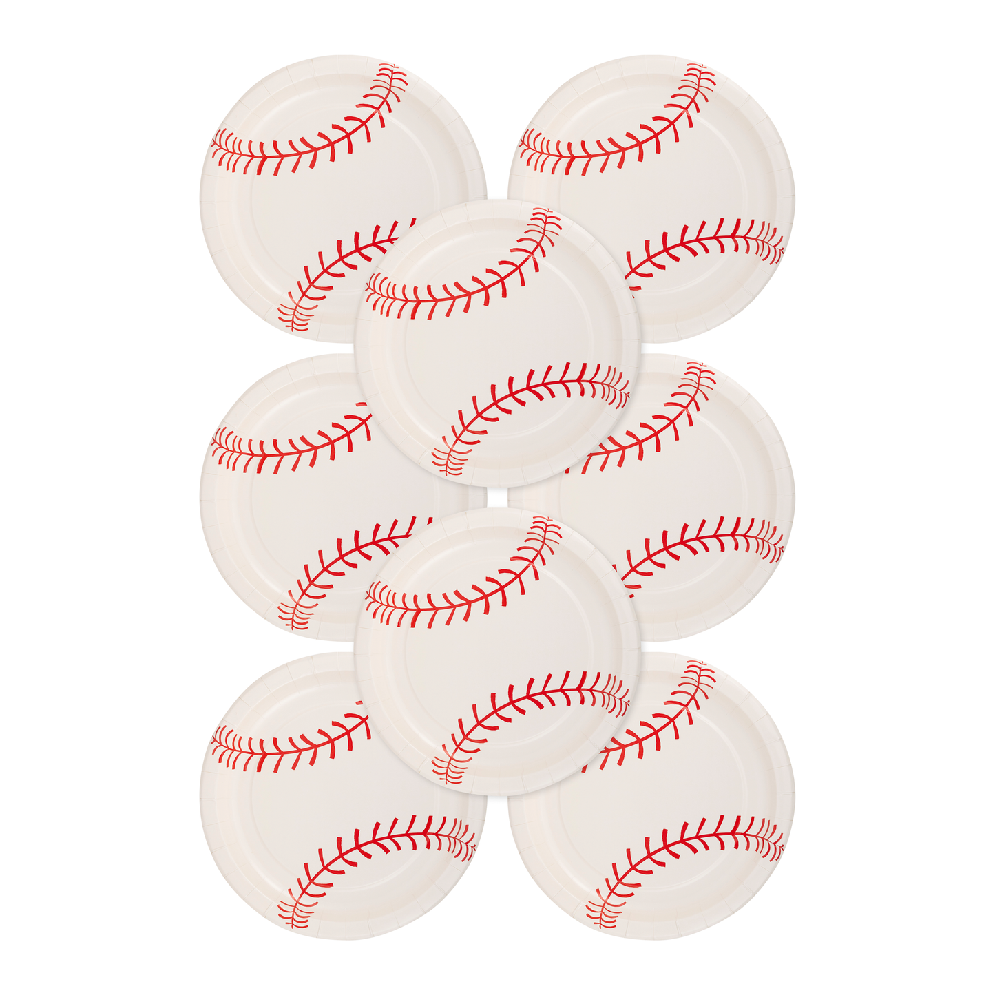 BASEBALL PAPER PLATE