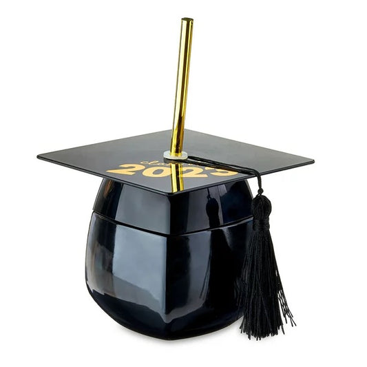 GRAD CAP TUMBLER