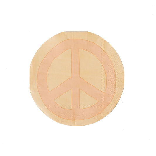 PEACE & LOVE DESSERT NAPKINS 20CT