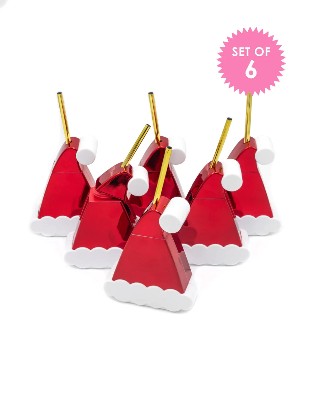 SANTA HAT NOVELTY SIPPER