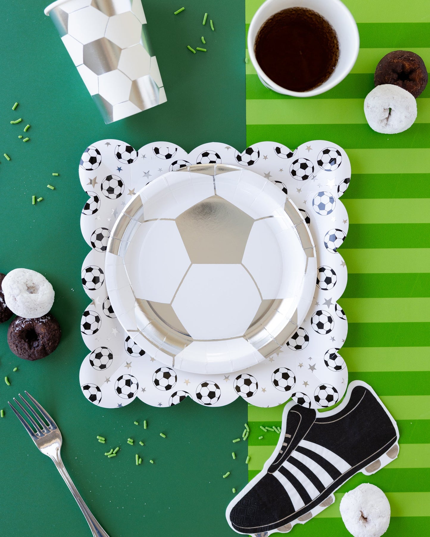 SOCCER PAPER CUPS