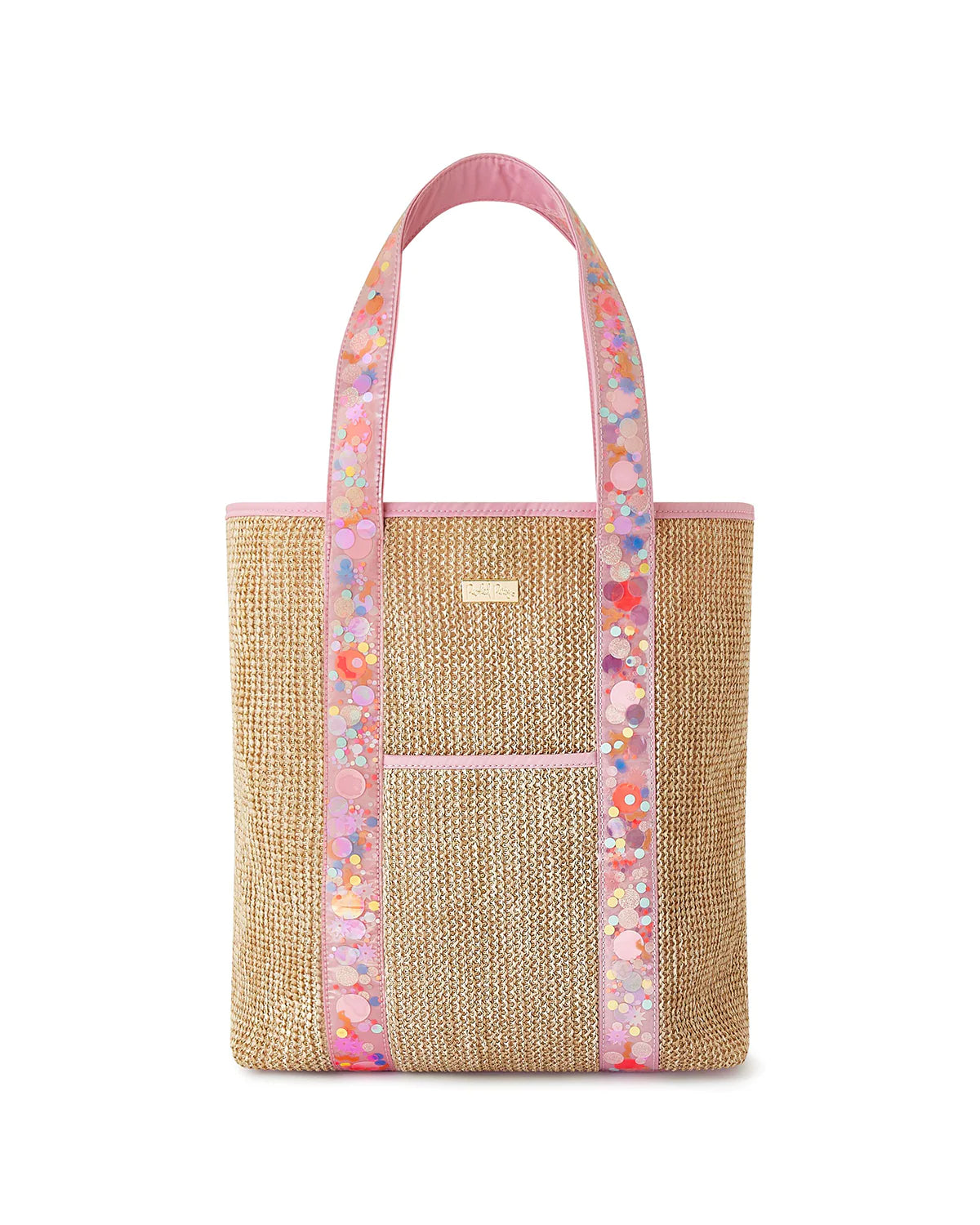 WOVEN CONFETTI TOTE BAG