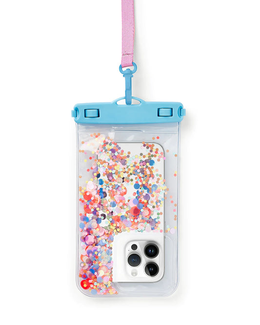 CONFETTI WATERPROOF PROTECTIVE PHONE HOLDER