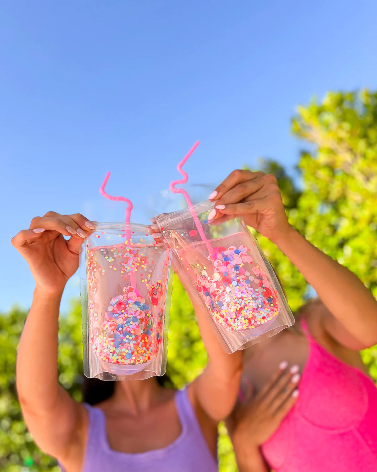 CONFETTI HYDRATION POUCHES (SET OF 8)