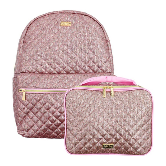 (50% OFF) GLITTER PARTY BACKPACK AND LUNCH BAG BUNDLE