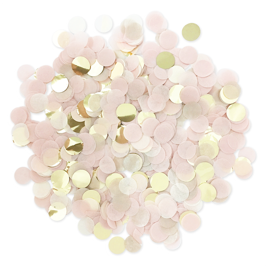 Confetti - Blush & Gold