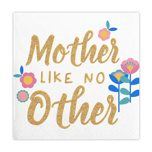 Mother Like No Other -  Foil Beverage Napkins