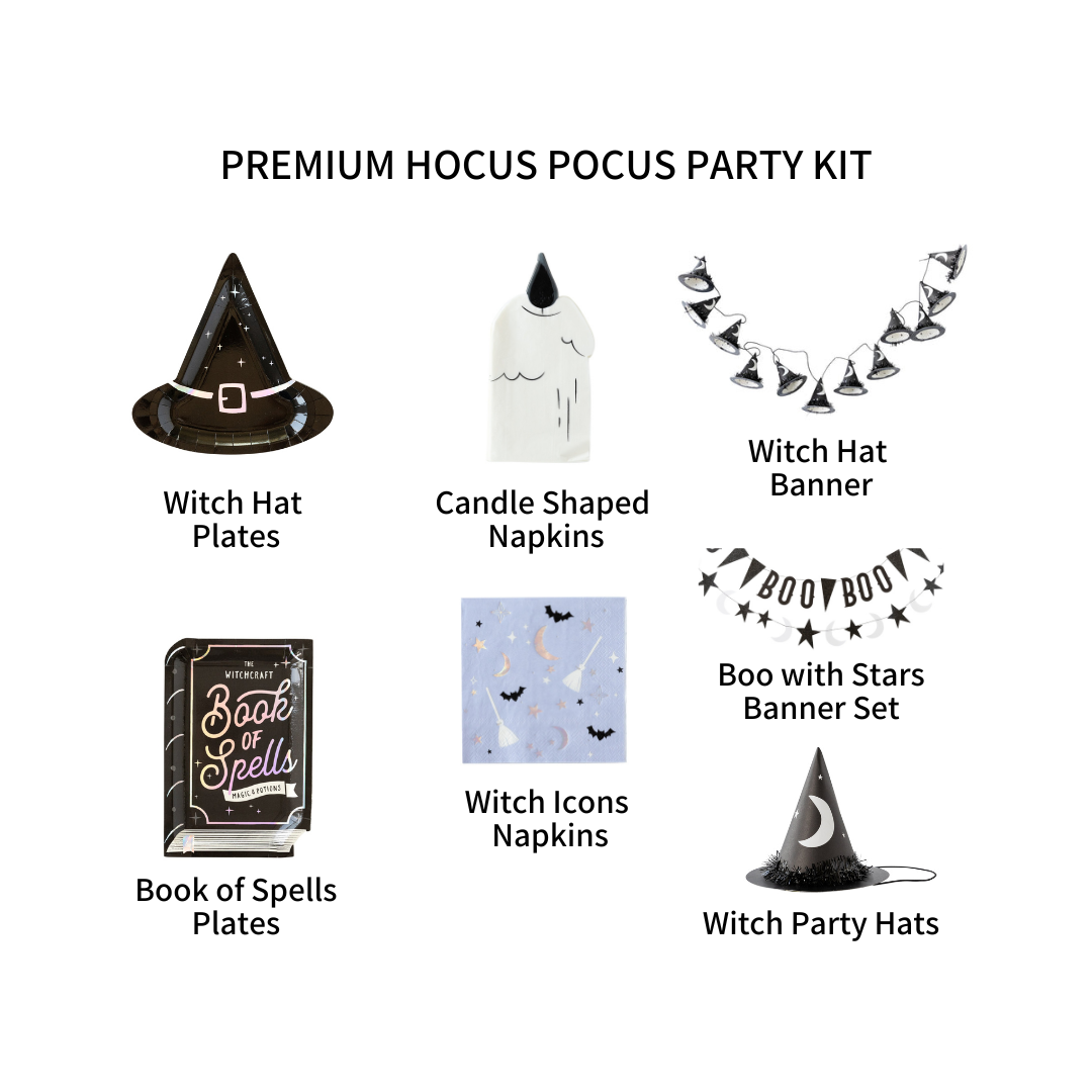 PREMIUM HOCUS POCUS PARTY KIT