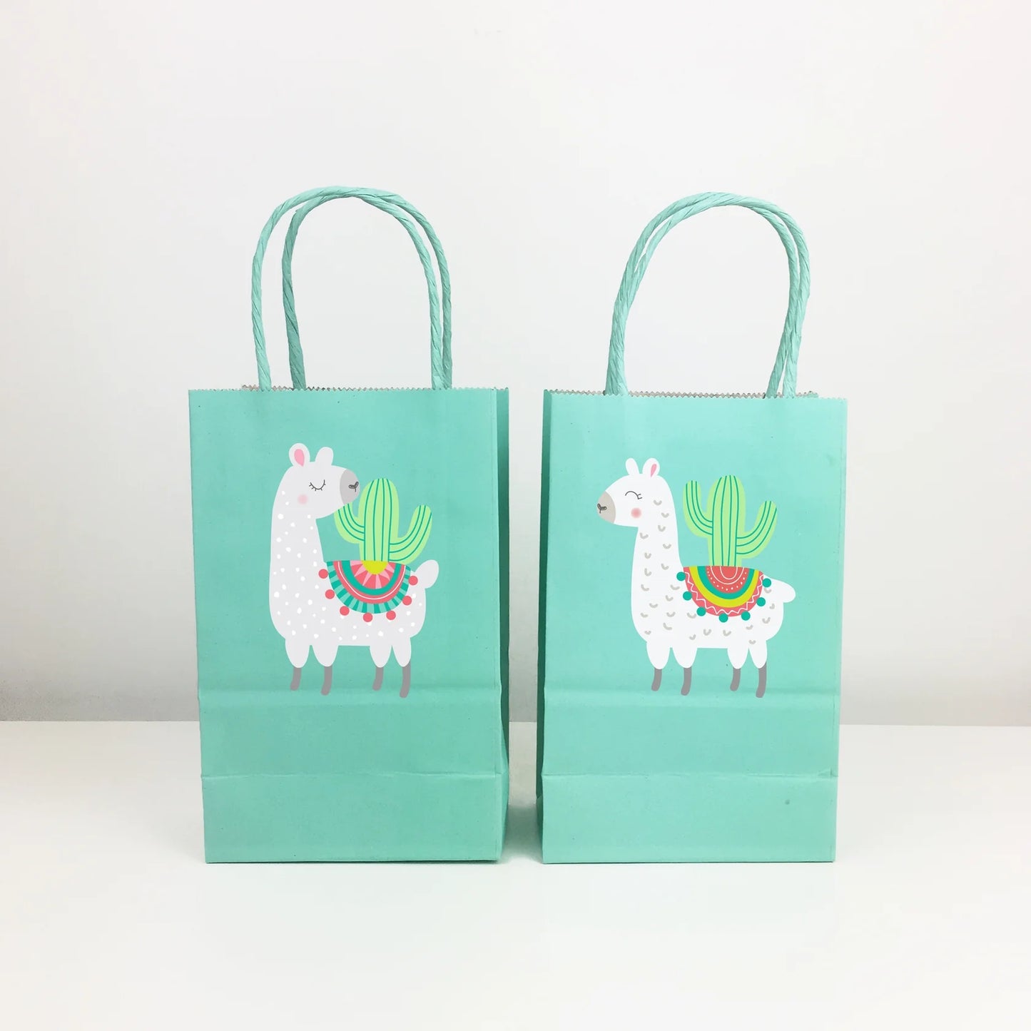 Llama Stickers for Gift Bags, 12 ct