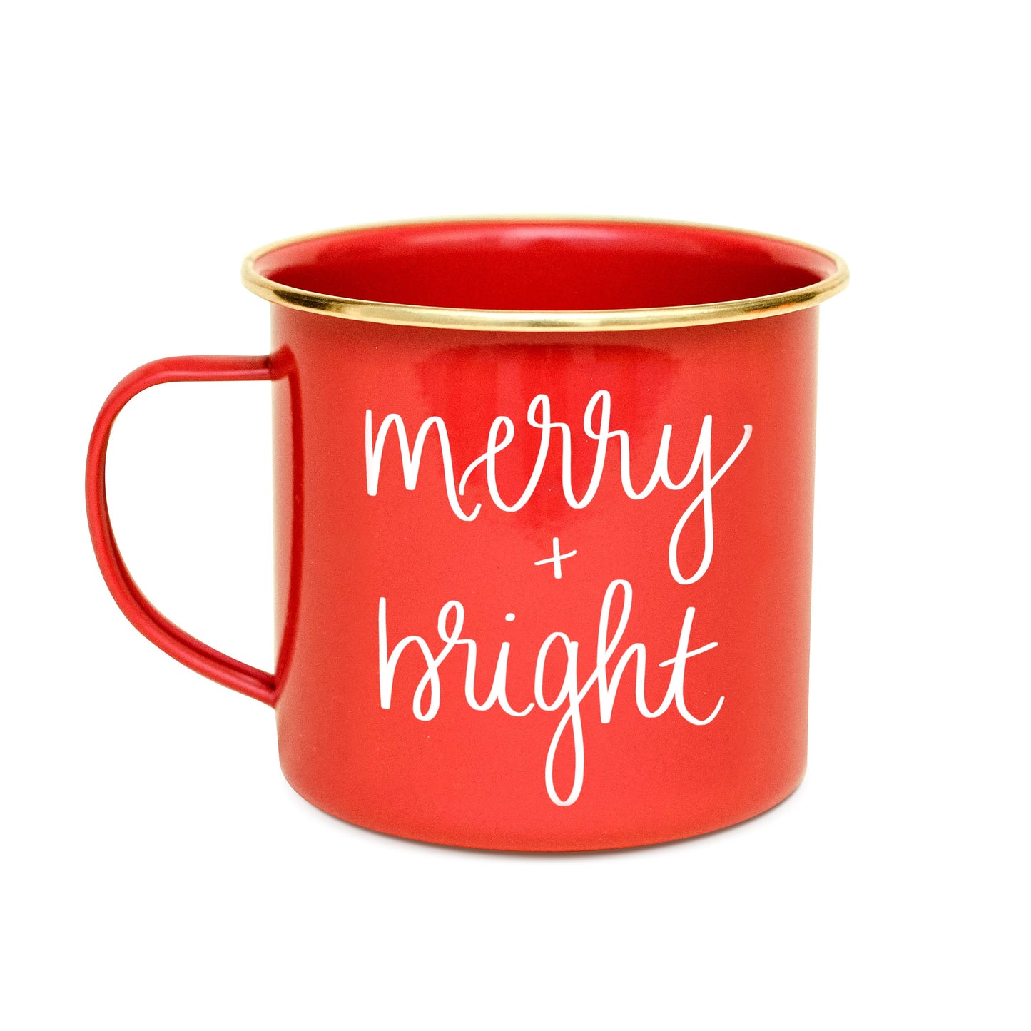 MEERY AND BRIGHT - RED CAMPFIRE COFFEE MUG