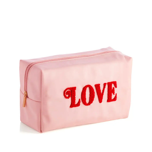 LOVE COSMETIC POUCH, BLUSH