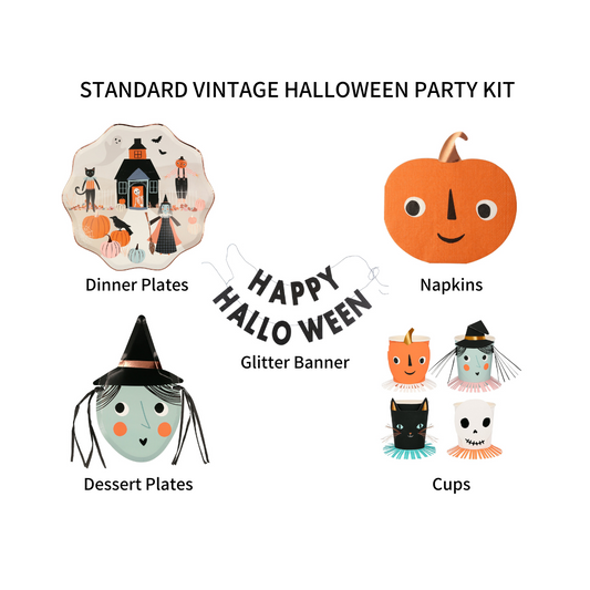 STANDARD VINTAGE HALLOWEEN PARTY KIT