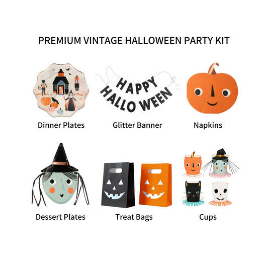 PREMIUM VINTAGE HALLOWEEN PARTY KIT