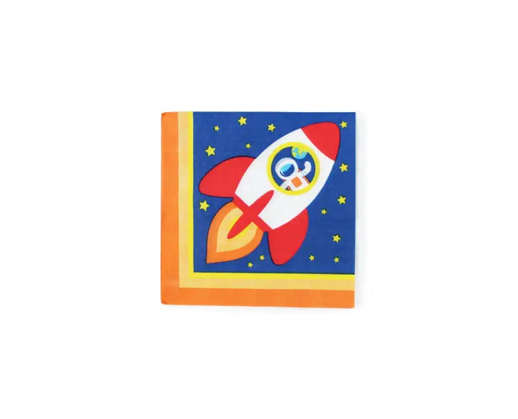 Space Party Napkins, 24 ct