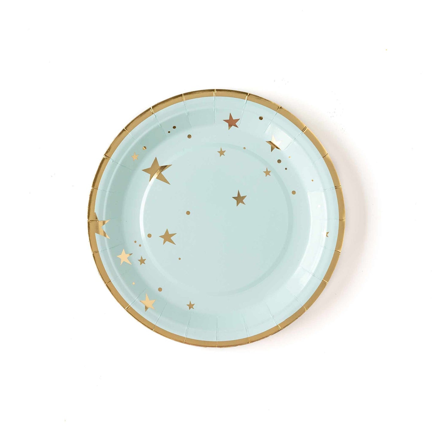 BABY BLUE STAR 9" PLATES Regular price