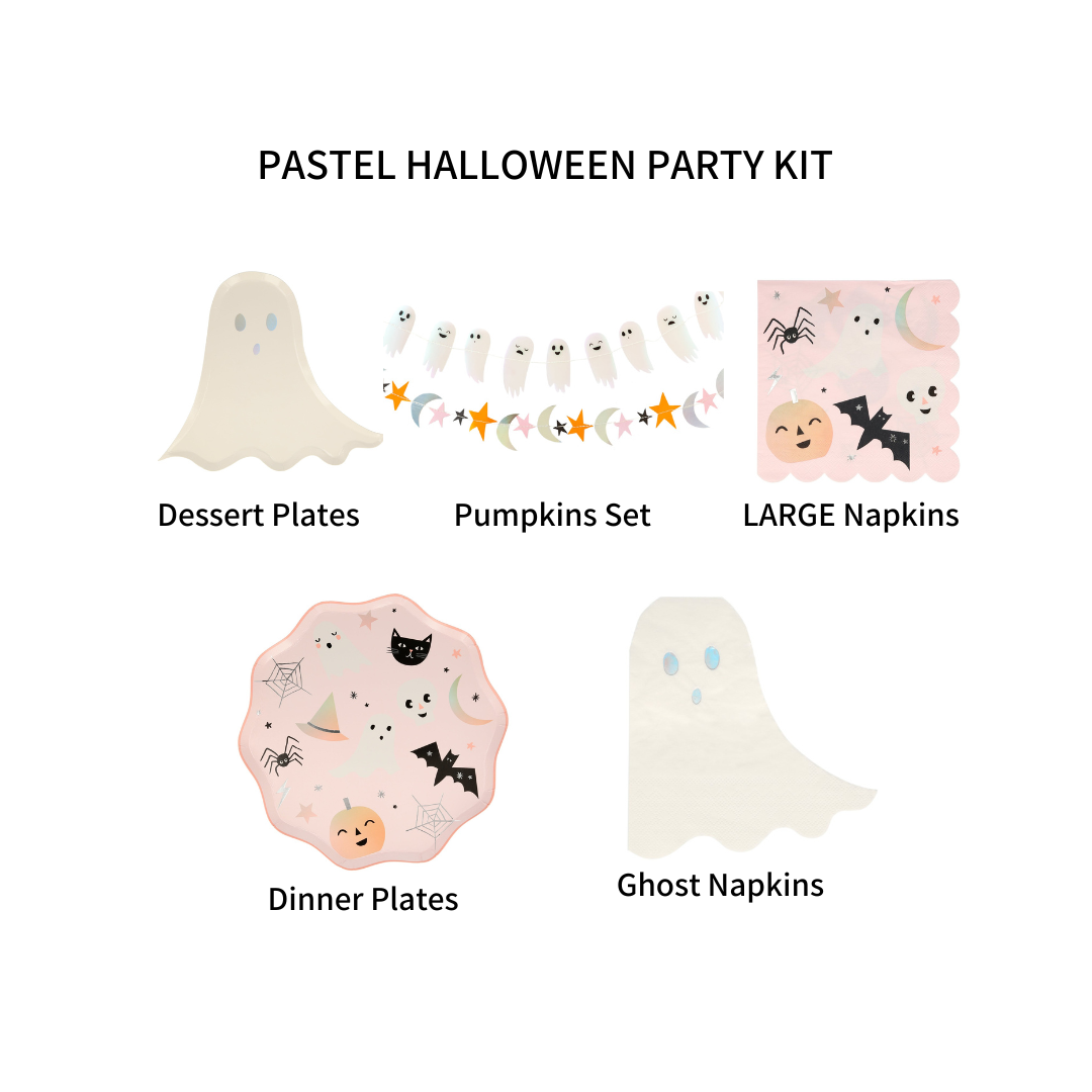 PASTEL HALLOWEEN PARTY KIT