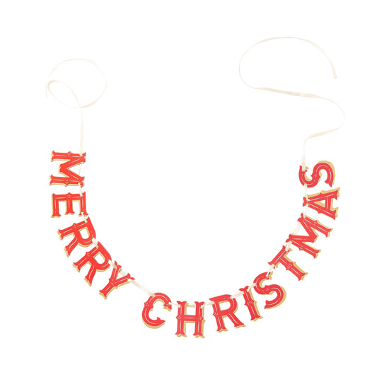 BELIEVE MERRY CHRISTMAS BANNER