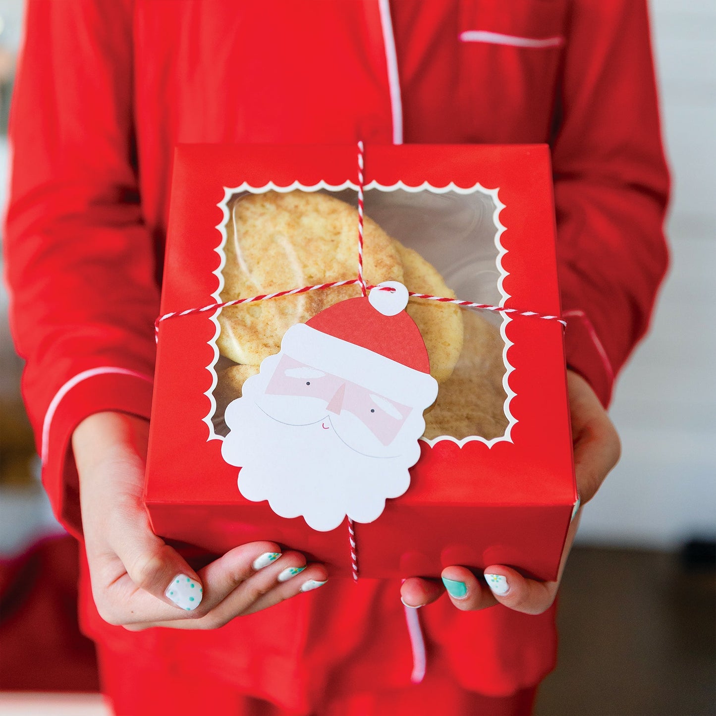 BELIEVE SANTA COOKIE BOX