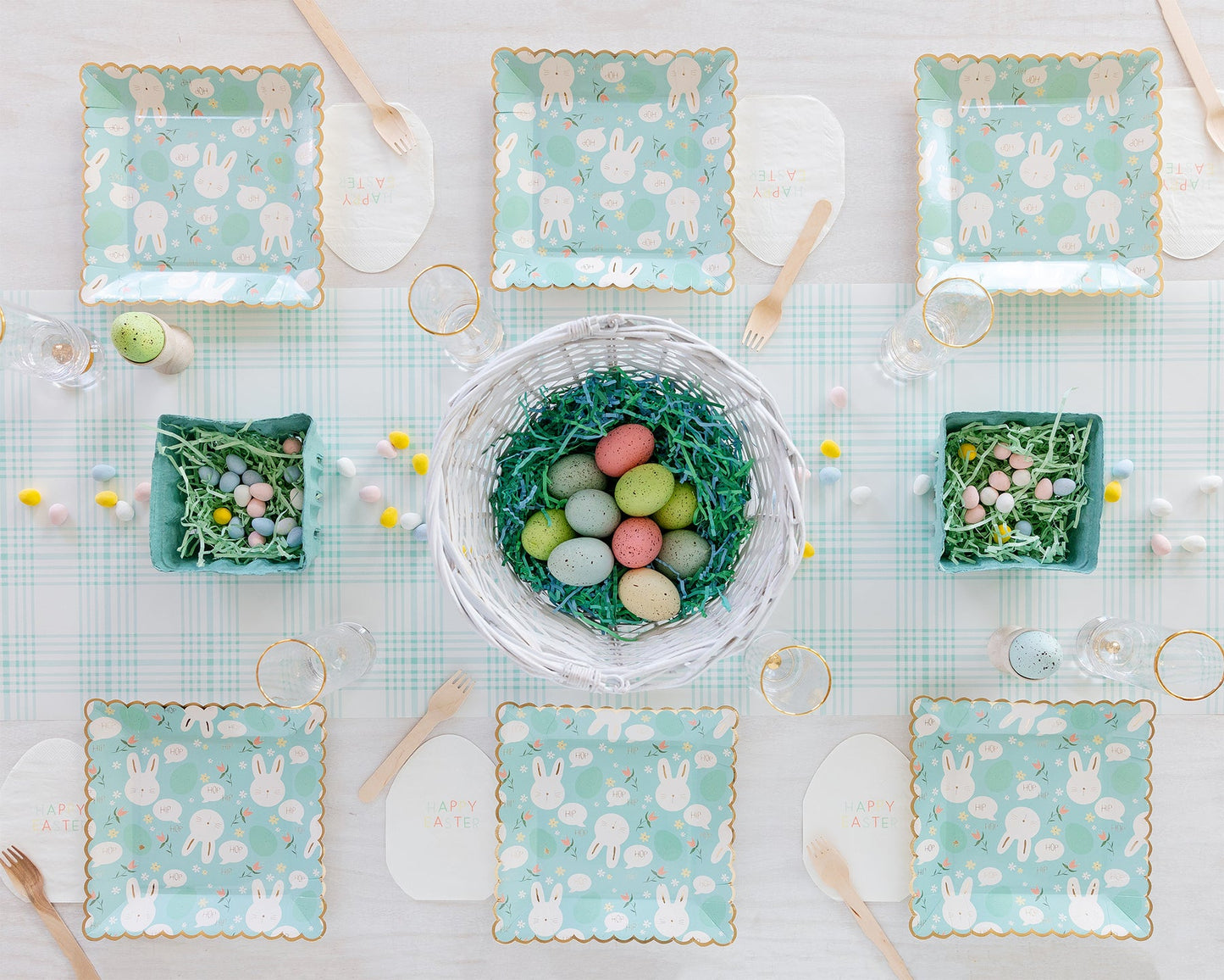 Easter Egg Shaped Napkins