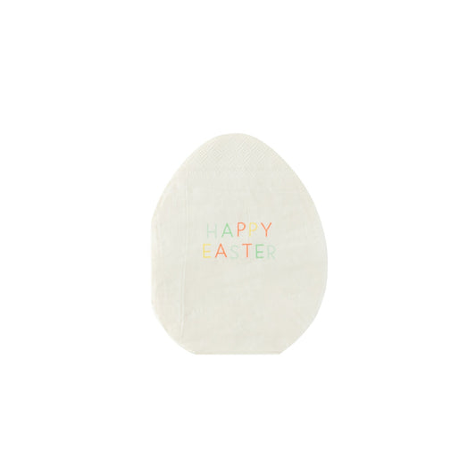 Easter Egg Shaped Napkins