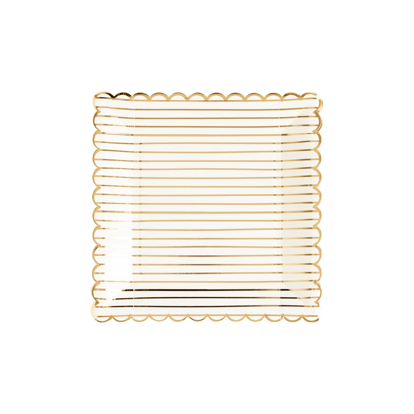 GOLDEN GOLD STRIPES PLATE