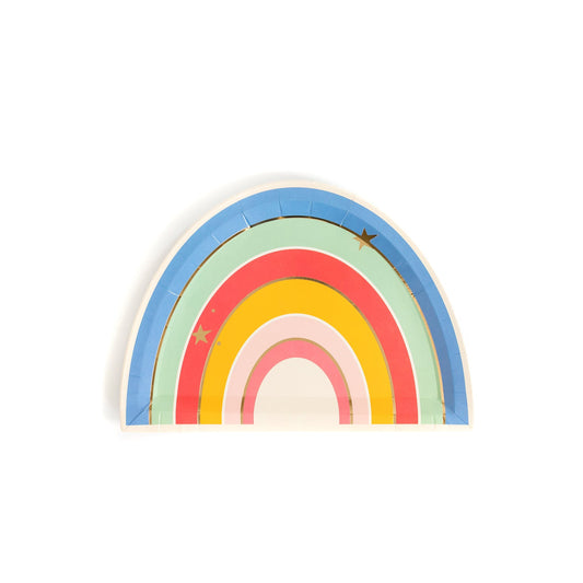 MAGICAL RAINBOW 9" PLATES