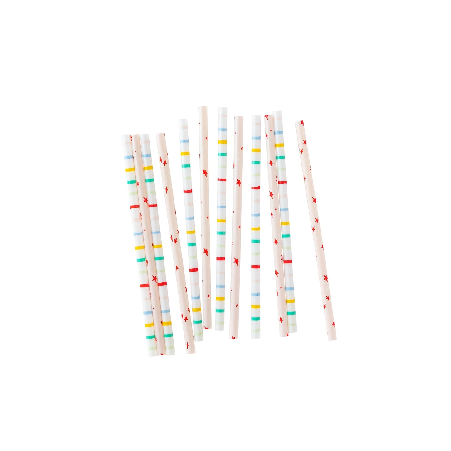 OUI PARTY BIRTHDAY STRAWS