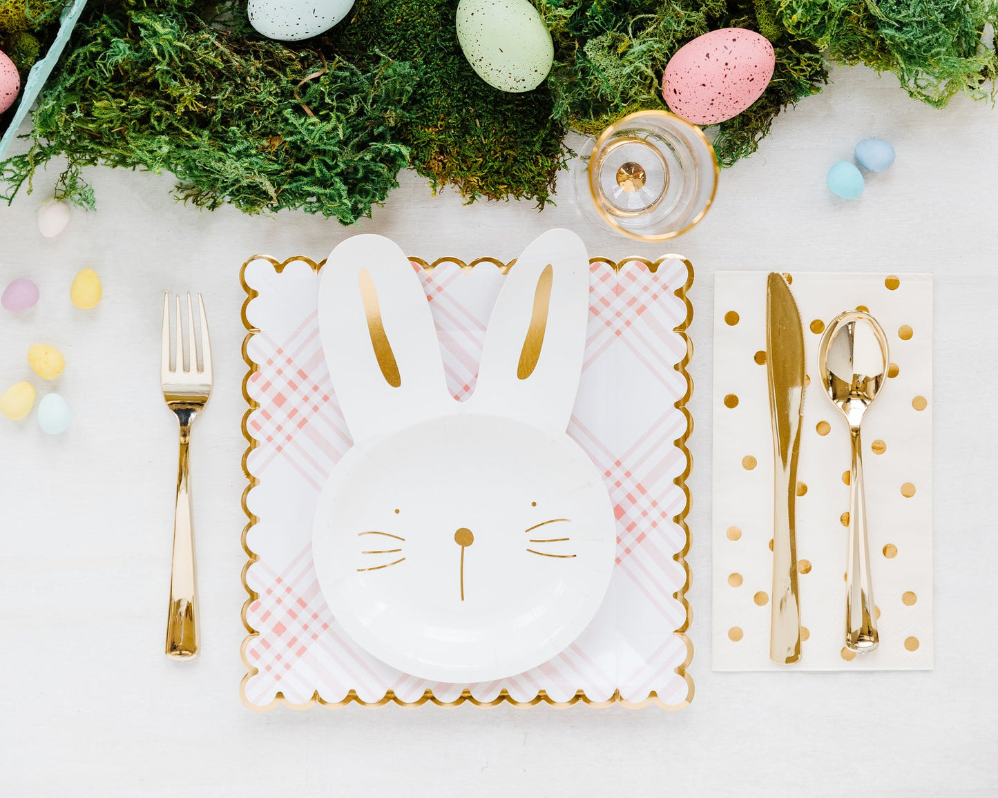 BUNNY PAPER PLATES