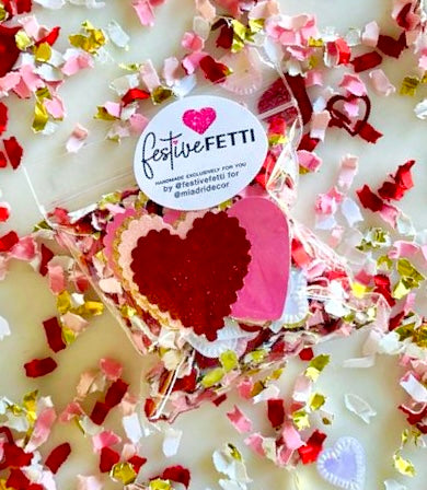 Classic Valentine Heart Confetti