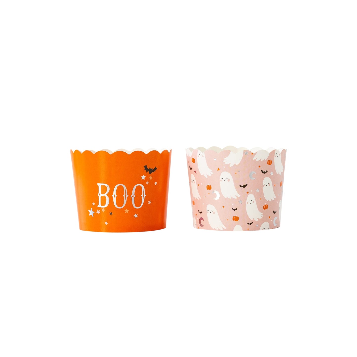 HOLOGRAPHIC BOO FOOD CUPS (50 PCS)