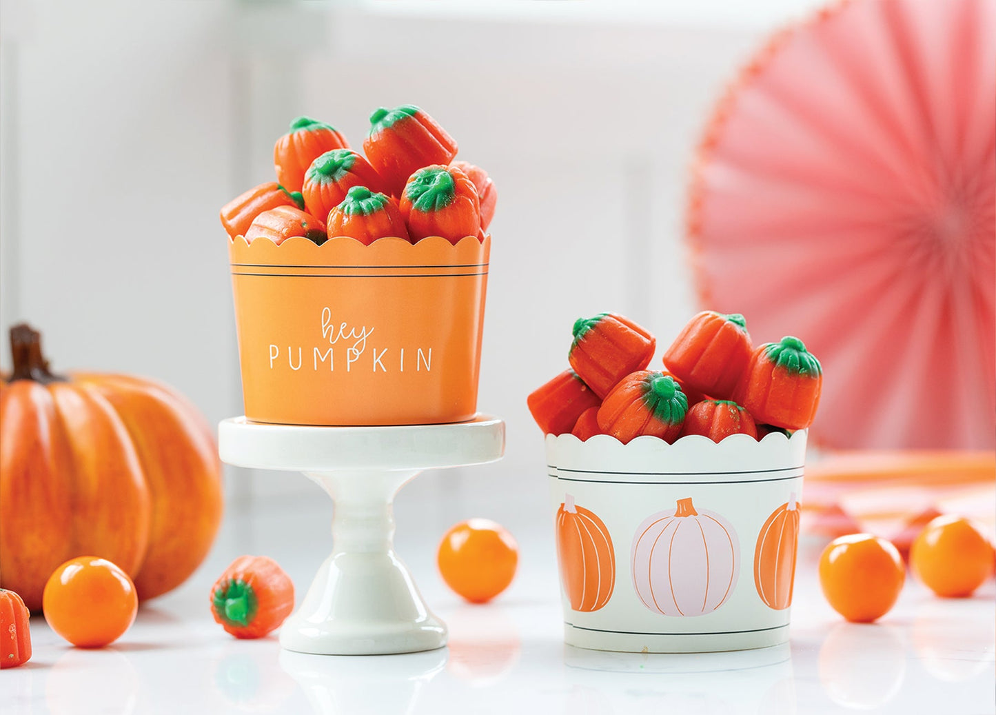 PUMPKINS FOOD CUPS (50 PCS)