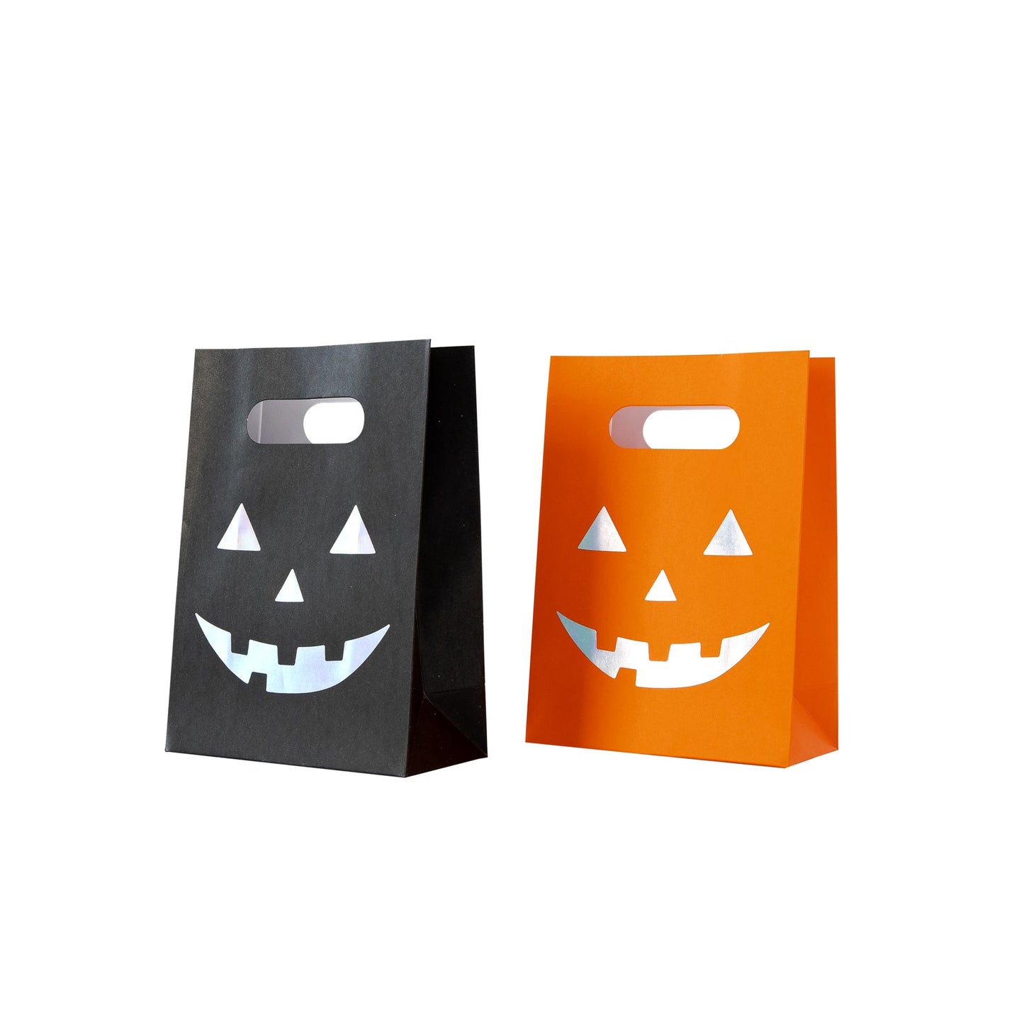 HOLOGRAPHIC JACK-O-LANTERN TREAT BAGS