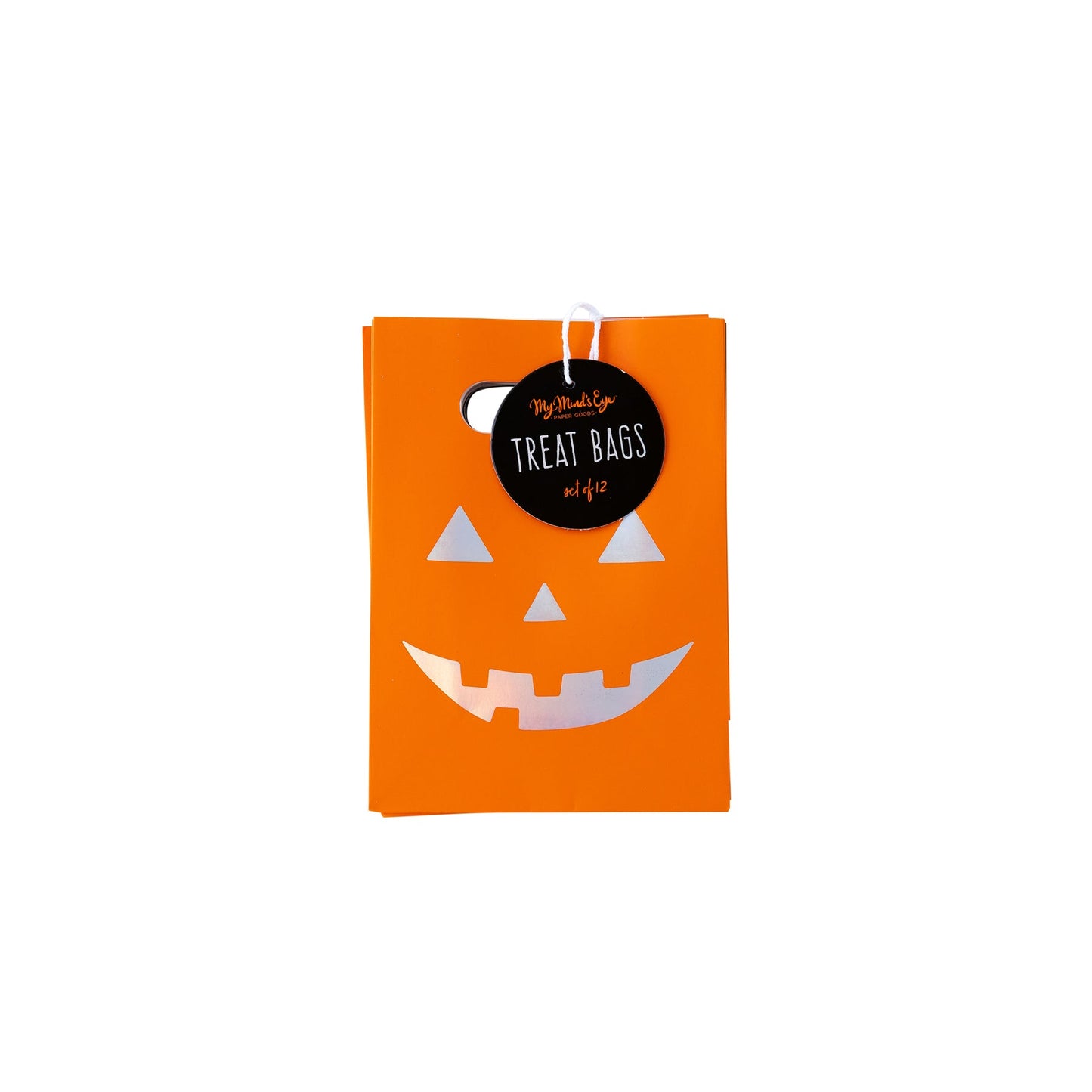 HOLOGRAPHIC JACK-O-LANTERN TREAT BAGS