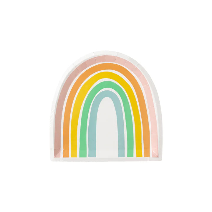 RAINBOW SHAPED PLATE