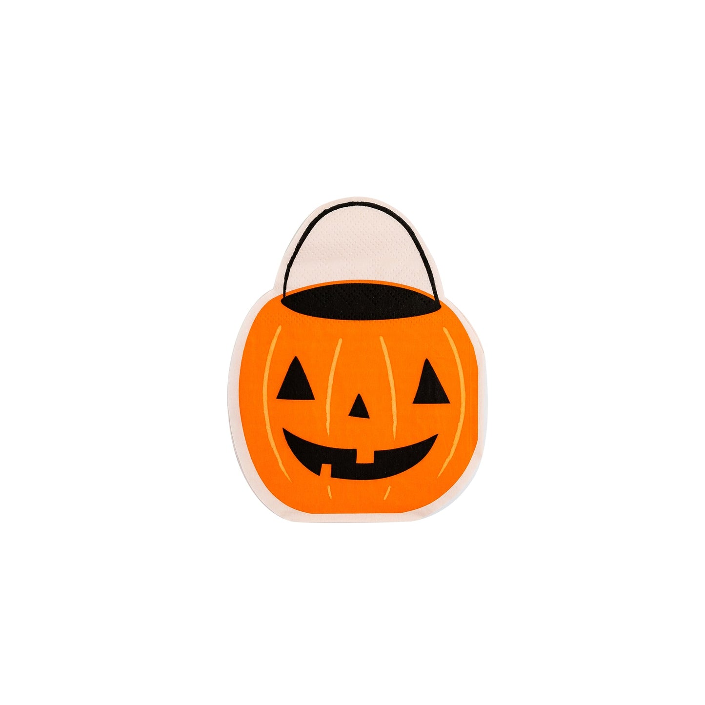 TRICK OR TREAT PUMPKIN BUCKET NAPKIN