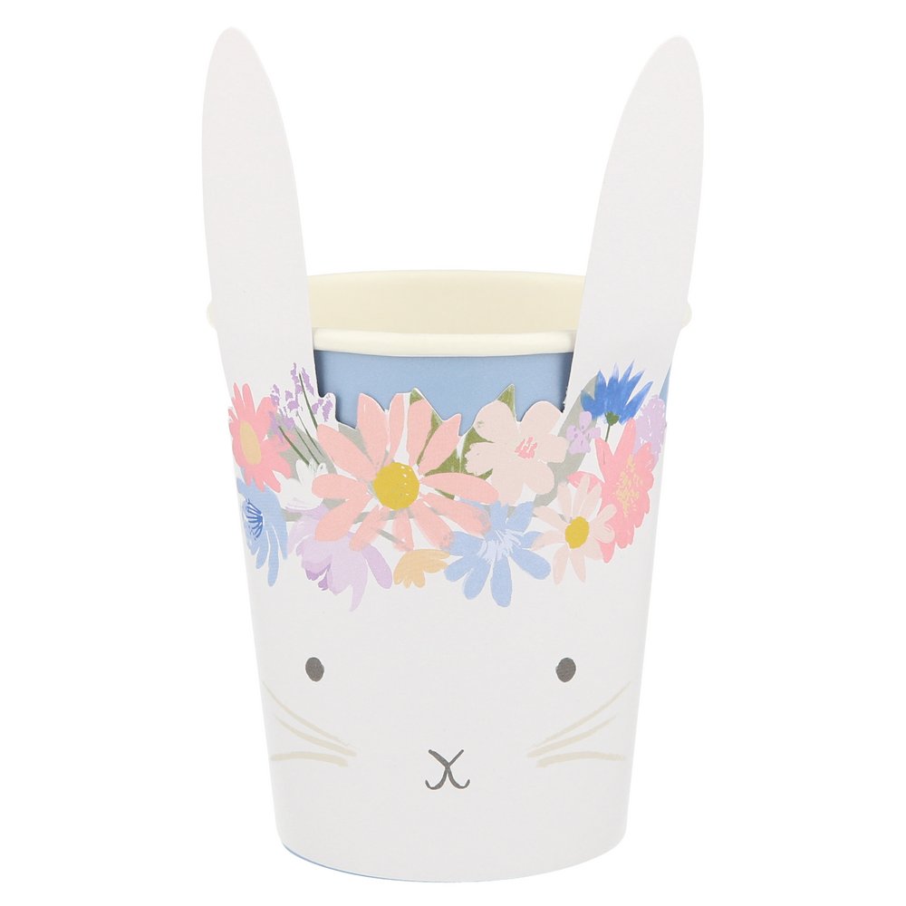 Spring Floral Bunny Cups