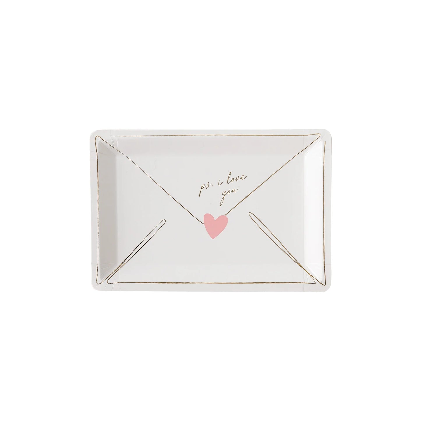 VALENTINE LOVE NOTES PLATE