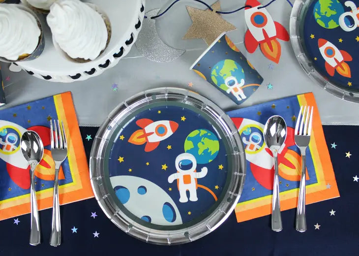 Space Party Napkins, 24 ct