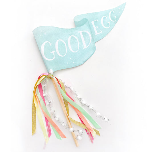 Good Egg Easter Party Pennant