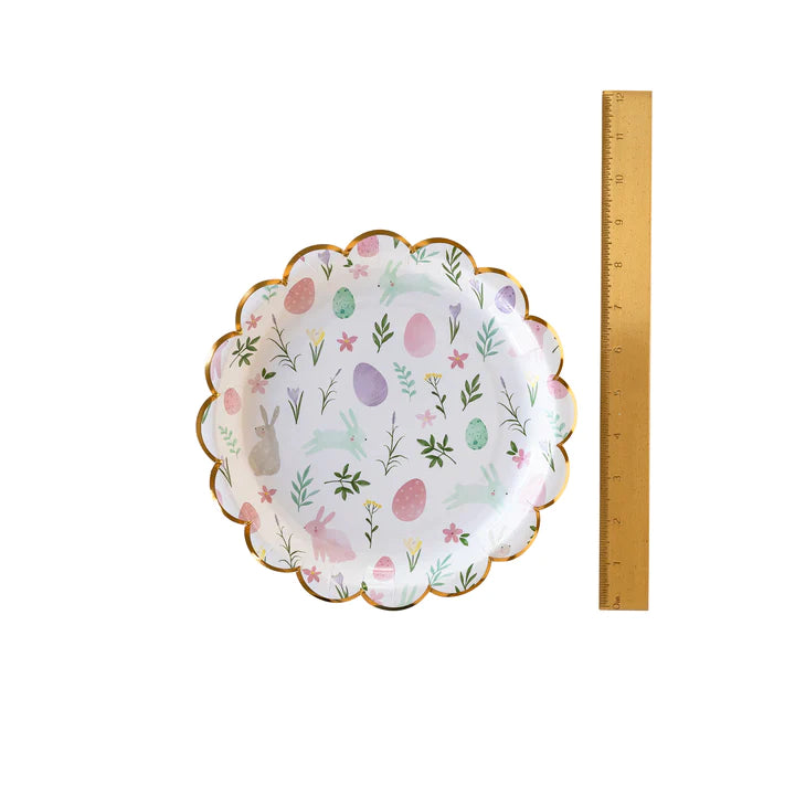 WATERCOLOR SCATTER ROUND 9" PLATE