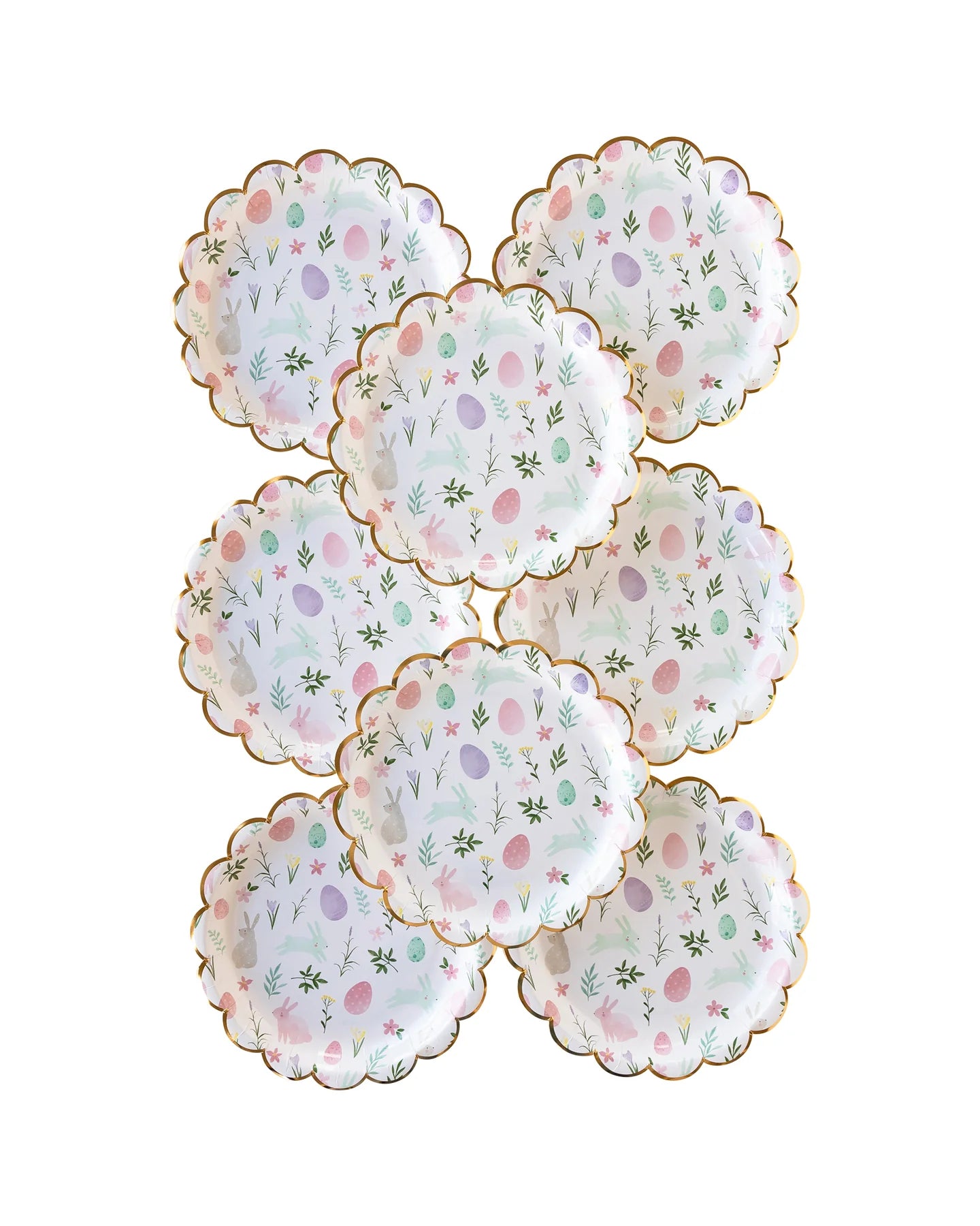 WATERCOLOR SCATTER ROUND 9" PLATE