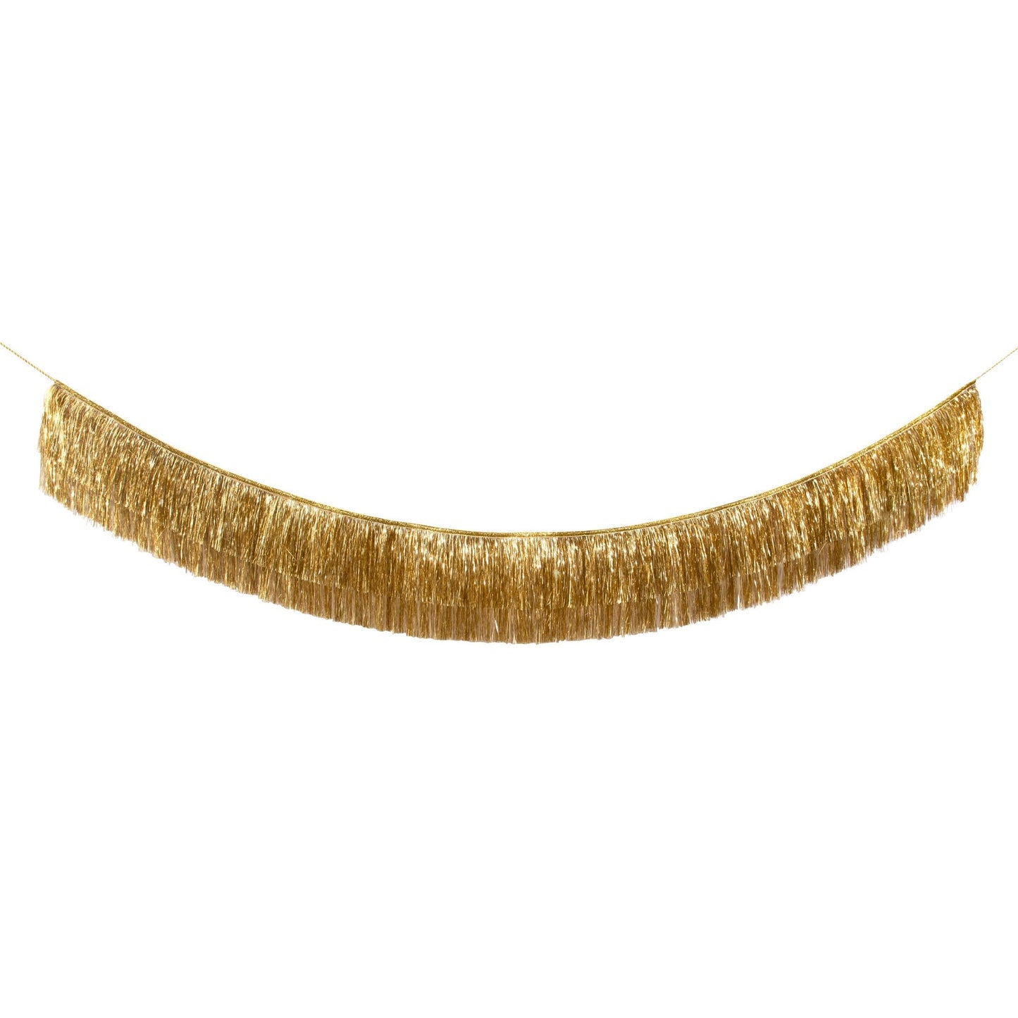 GOLD TINSEL FRINGE GARLAND