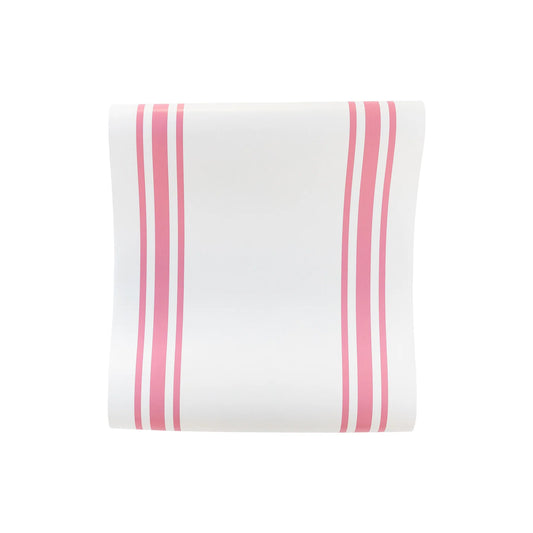 PINK STRIPED TABLE RUNNER