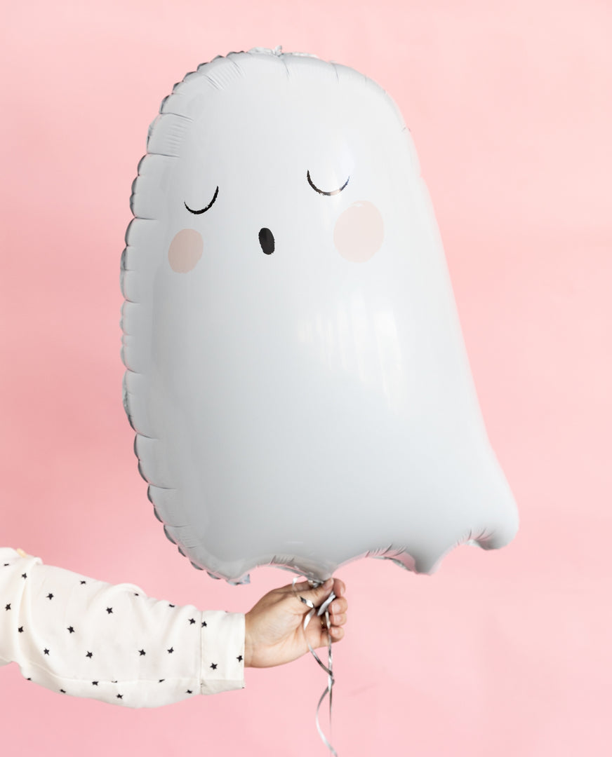 TRICK OR TREAT GHOST MYLAR BALLOON